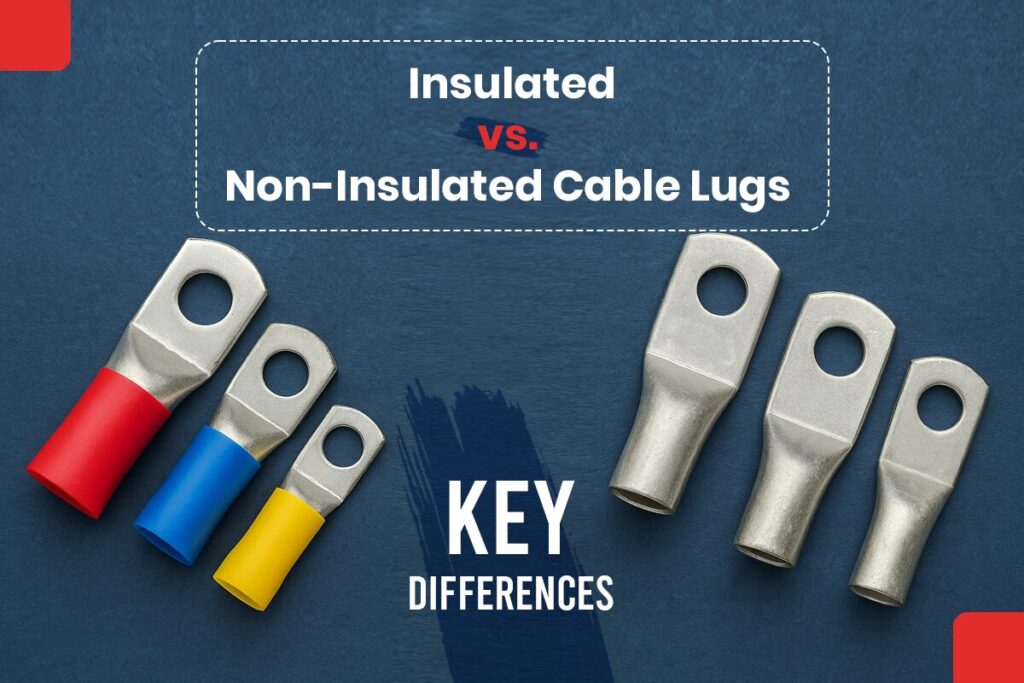 Insulated vs. Non-Insulated Cable Lugs